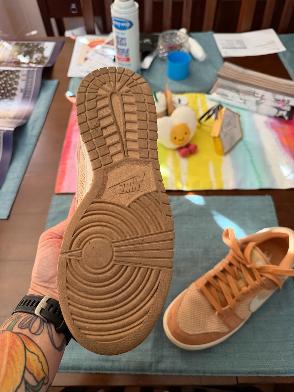 Nike Women’s Sneakers in Orange brown - Picture 4 of 4